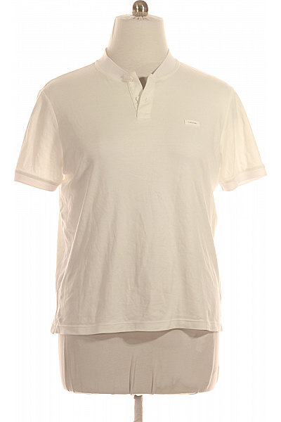 Pánské Tričko Bílé Calvin Klein Vel. XL