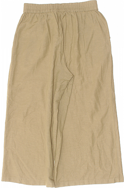 VILA Dámské Kalhoty Letní Khaki Outlet Vel.  38
