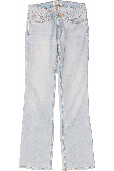 Dámské Džíny Modré LEVIS Second Hand Vel. 27/32