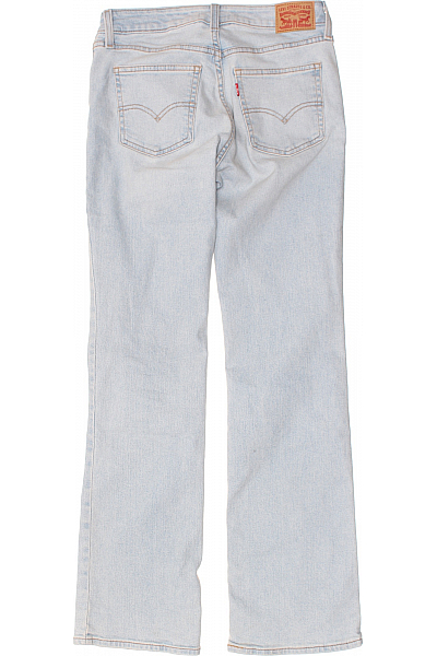 Dámské Džíny Modré LEVIS Second hand Vel. 27/32
