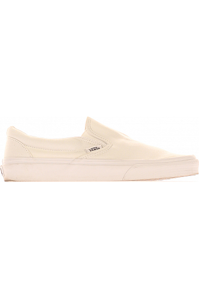 Dámské Slip On Boty Bílé Vans Vel.  39