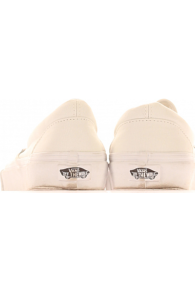 Dámské Slip On Boty Bílé Vans Vel.  39