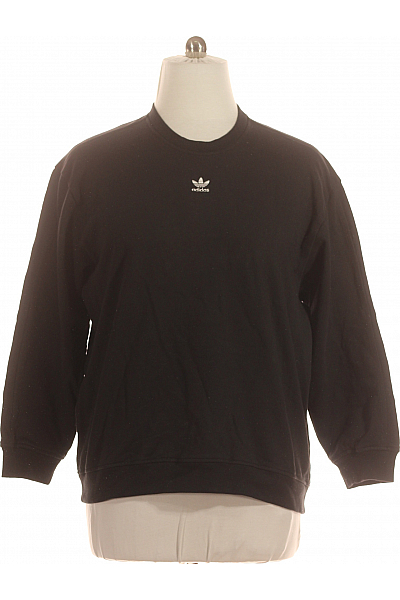 Sportovní Pánská Mikina Černá ADIDAS Second Hand
