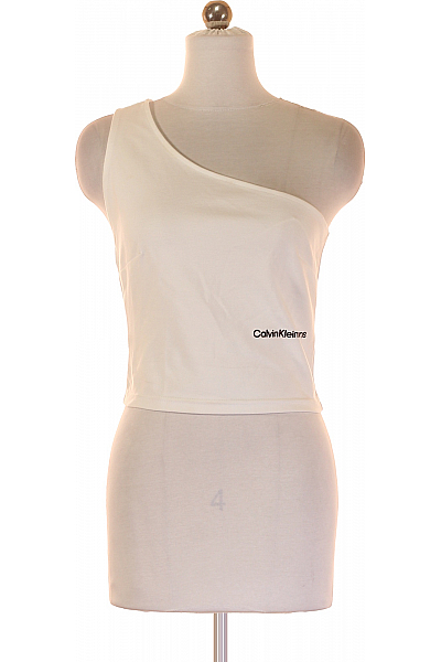 Dámské Top Bílý Calvin Klein Outlet Vel. S