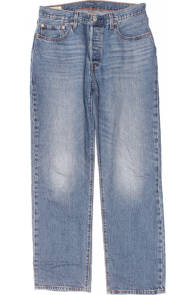 Pánské Rovné Džíny Modré LEVIS Second Hand Vel. 32