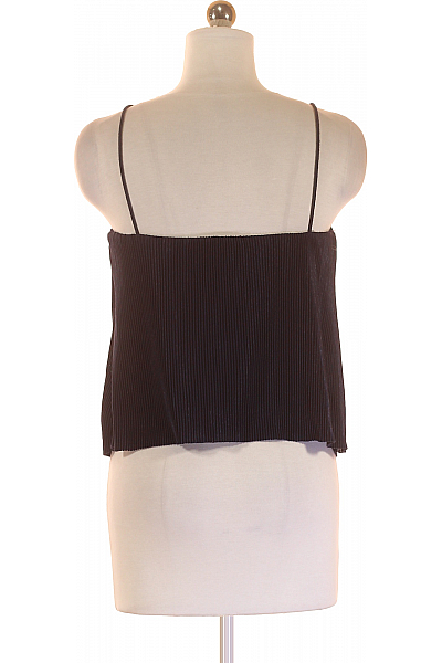 ZARA Dámské Tričko Modré Second hand Vel. S