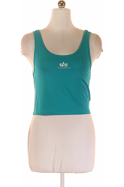 Alpha Industries Dámské Top Modrý Vel. L