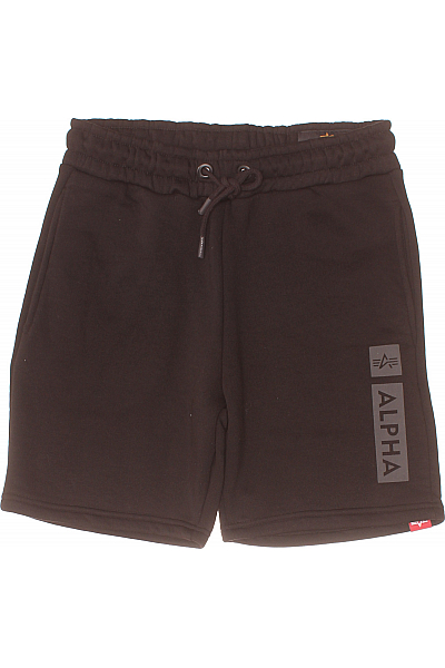 Alpha Industries Pánské Kraťasy Černé Vel. M