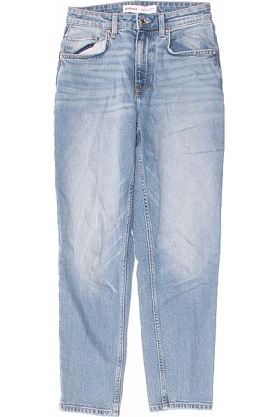 Bershka Boyfriend Dámské Džíny Modré Vel. 36