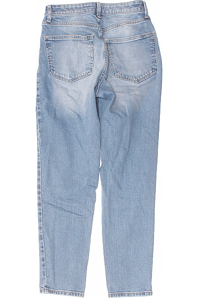 Bershka Boyfriend Dámské Džíny Modré Vel. 36