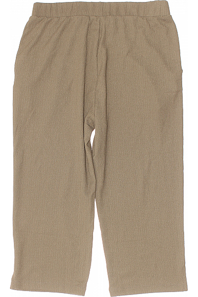  Dámské 3/4 Kalhoty Polyesterové Khaki