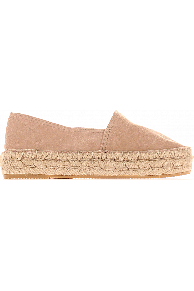 Dámské Espadrilky Kožené Růžové Espadrij Vel. 40