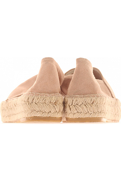 Dámské Espadrilky Kožené Růžové Espadrij Vel. 40