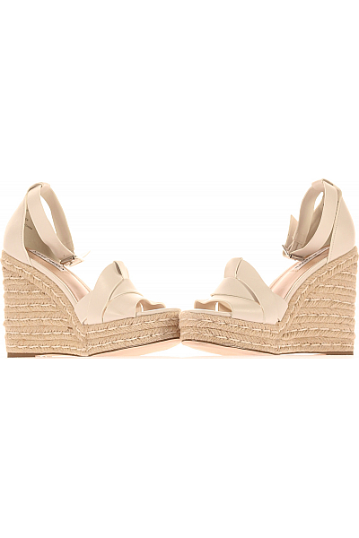 Dámské Espadrilky Kožené Béžové Steve Madden Vel. 39