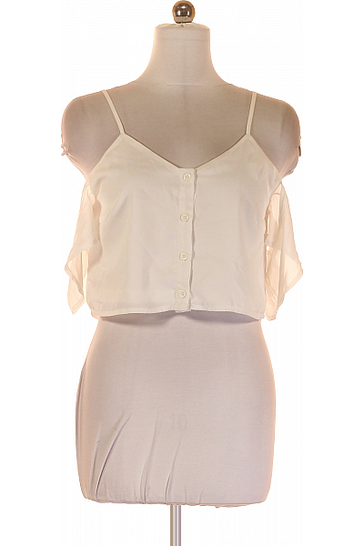 Missguided Dámské Top Bílý Vel.  38