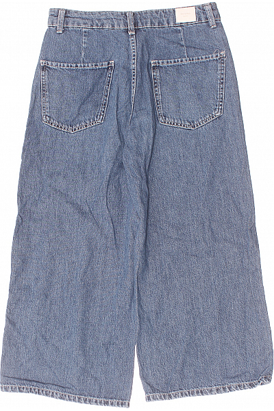Bootcut Dámské Džíny Modré Bershka Second hand Vel.  34