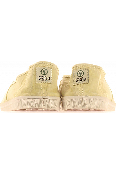 Dámské Slip On Boty Zelené Natural World Outlet Vel. 39