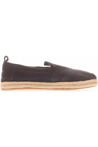 Dámské Boty Kožené Modré TOMS