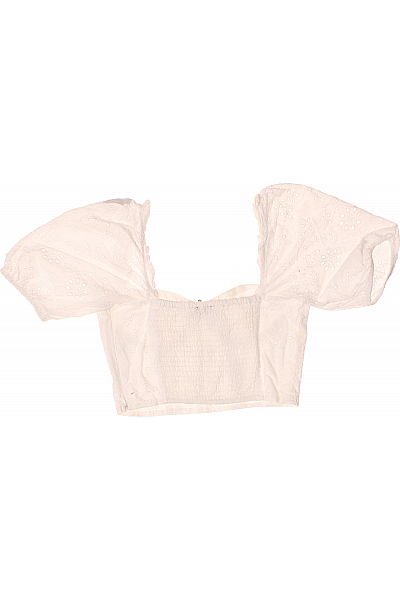 Dámské Top Bílý Bershka Vel.  XS