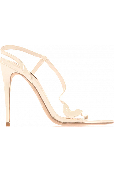 Dámské Sandály Koženkové Bílé Steve Madden Vel.  38