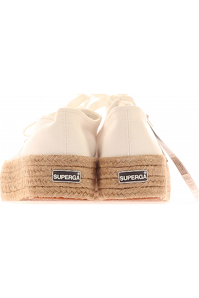 Dámské Espadrilky Bílé Superga Outlet Vel. 41
