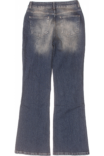 Bootcut Dámské Džíny Modré Vel. 38