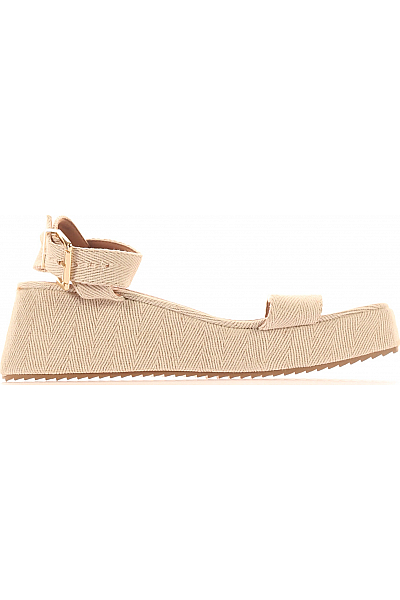 Asos Dámské Sandály Béžové
