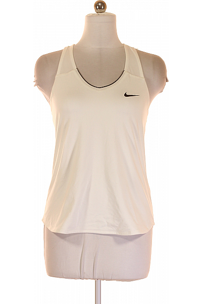 Nike Sportovní Dámské Tričko Bílé Vel. L