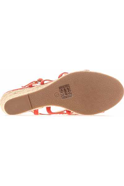 Dámské Espadrilky Kožené Červené Les Tropeziennes Vel. 41