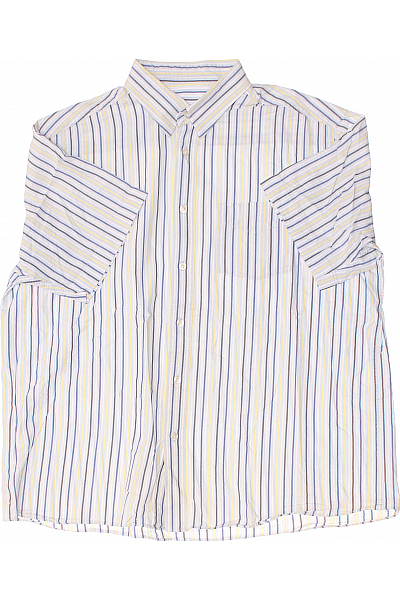 Pánská Košile Modrá Second hand Vel. XL