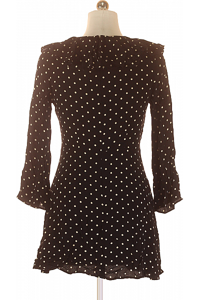 Topshop Letní  Šaty Černobílé Second hand Vel.  40