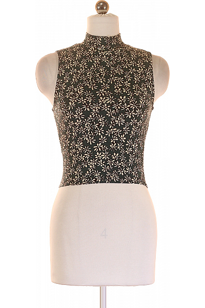 Dámské Tričko Zelené Second Hand Vel. 34