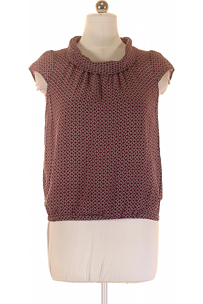 Vzorovaná  Halenka Vínová Gerard Darel Second Hand Vel. 38