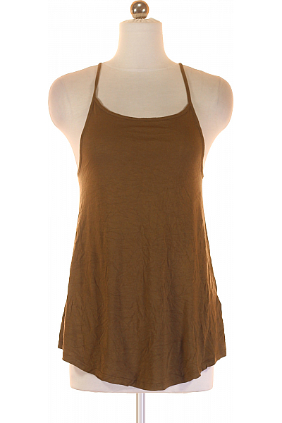 Dámské Tílko Khaki Gina Tricot Second Hand Vel. S