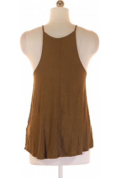 Dámské Tílko Khaki Gina Tricot Second hand Vel. S