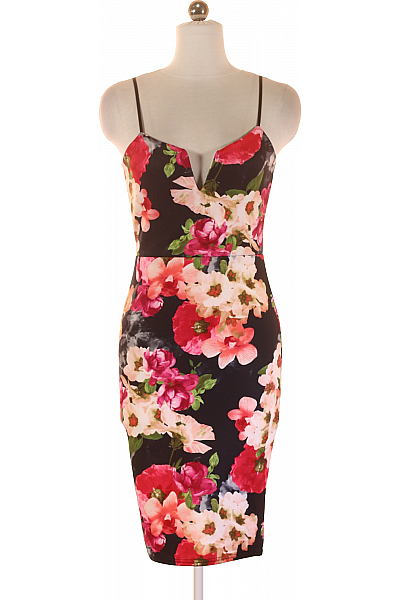Max Mara Šaty Barevné Second Hand Vel. 40