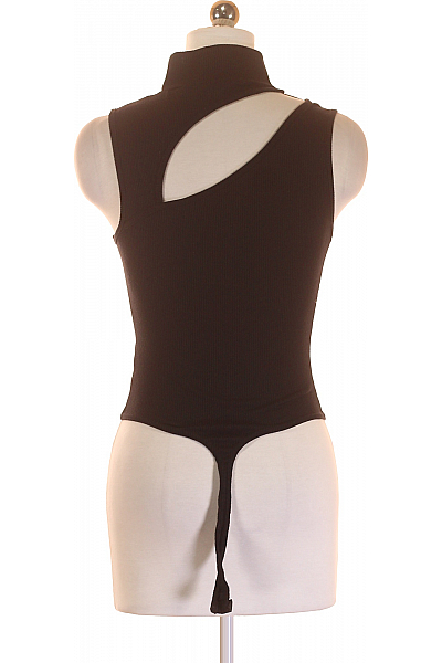 Missguided Jednoduché Dámské Tričko Černé Second hand