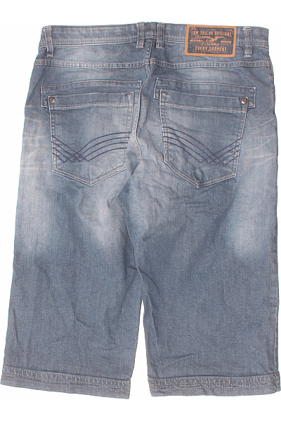 TOM TAILOR Pánské Kraťasy Modré Second hand Vel. 34