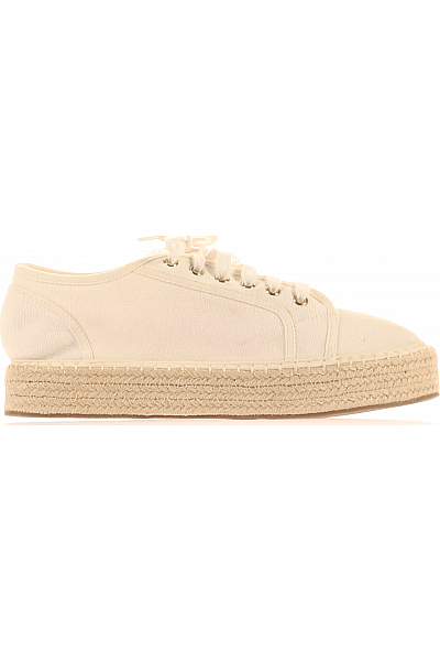 Dámské Espadrilky Bílé Asos Vel. 43