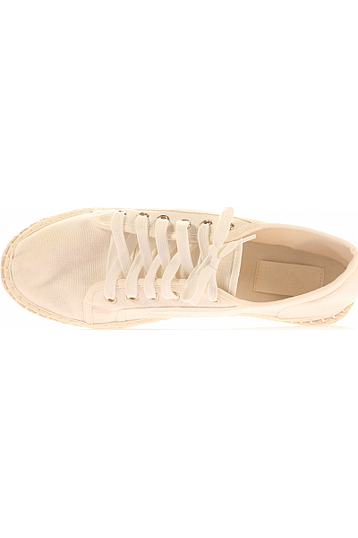 Dámské Espadrilky Bílé Asos Vel. 43