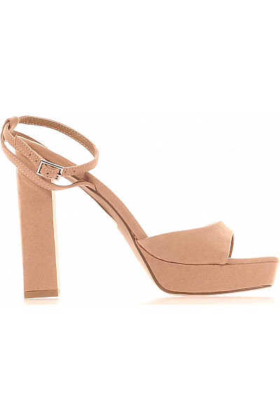 Dámské Sandály Hnědé Asos Outlet Vel.  38