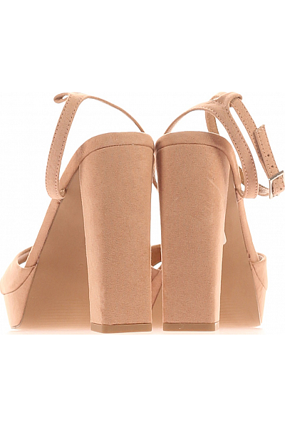 Dámské Sandály Hnědé Asos Outlet Vel.  38