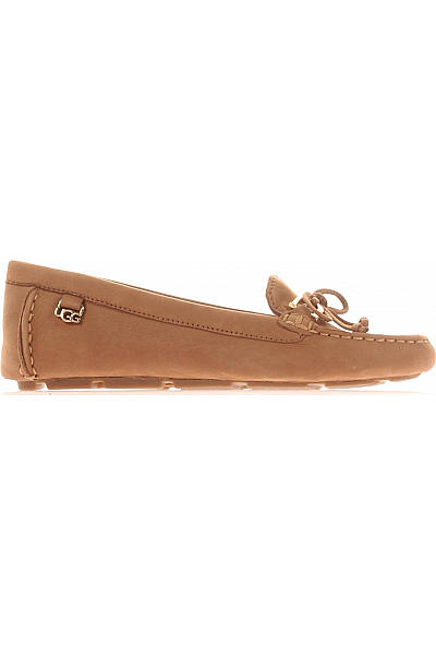Dámské Baleríny Kožené Hnědé UGG Vel.  36