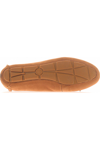 Dámské Baleríny Kožené Hnědé UGG Vel.  36