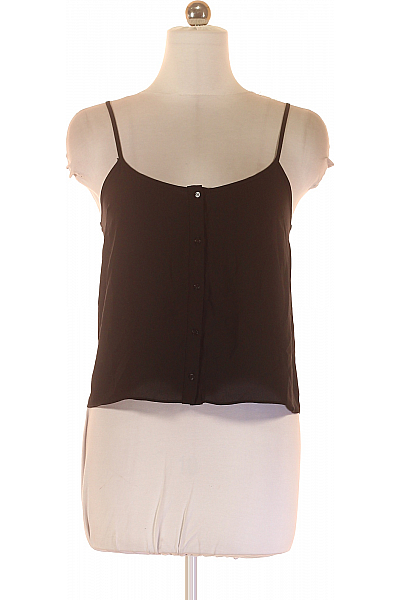 Topshop Dámské Tílko Černé Second Hand Vel. 38
