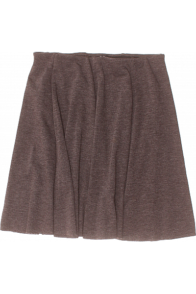  Sukně áčková Šedá ZARA Second Hand Vel.  M