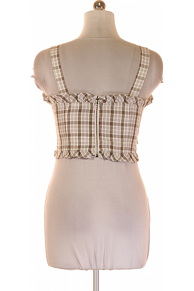 Dámské Top Bílý Missguided Vel. 38