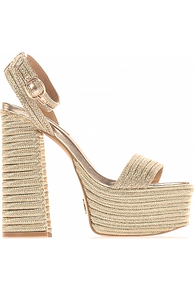 Dámské Sandály Zlaté Steve Madden Vel.  36