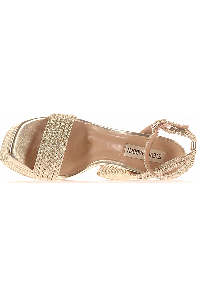 Dámské Sandály Zlaté Steve Madden Vel.  36
