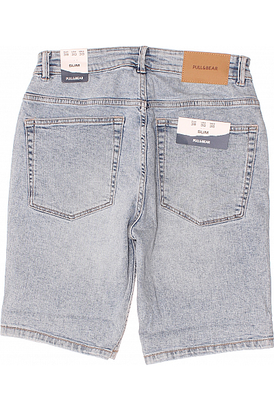 Pánské Kraťasy Modré PULL&BEAR Vel.  38